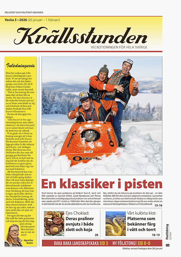 KVS Vecka 5 – 2026